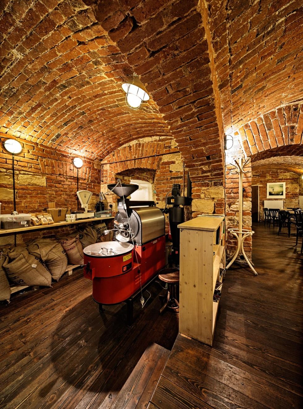 Coffee shop interior