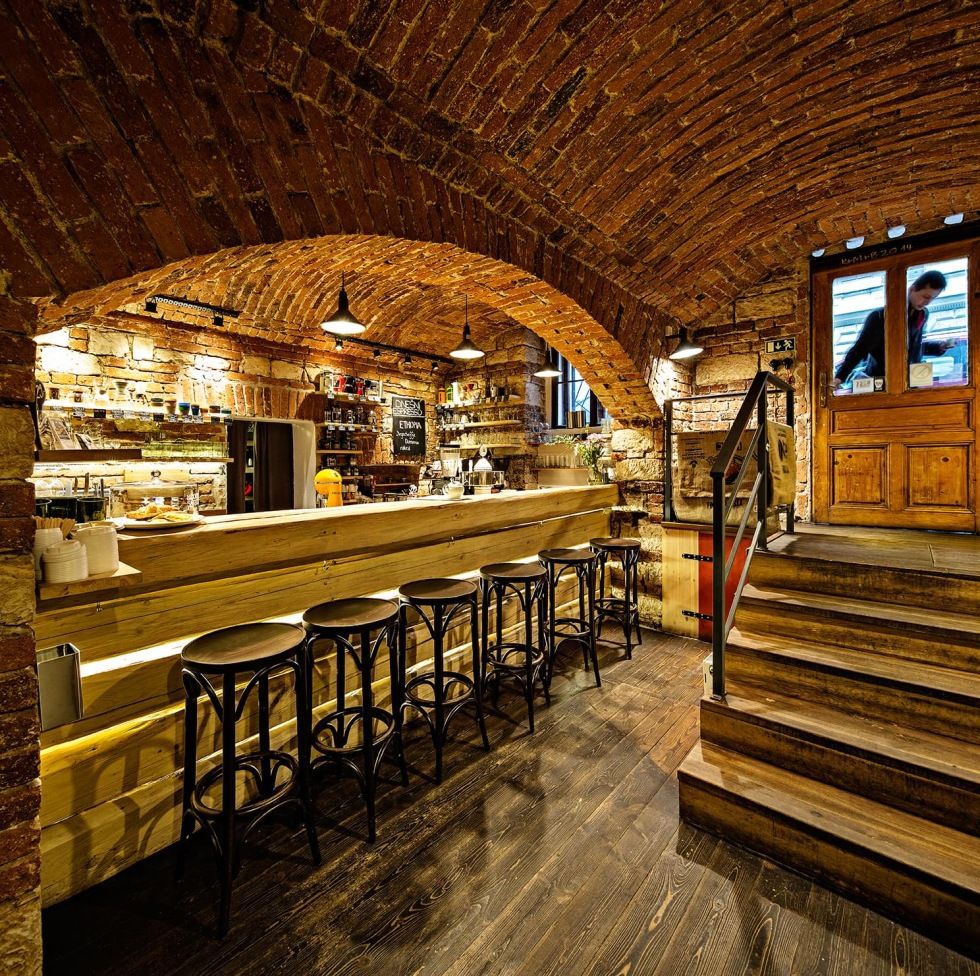 Coffee shop bar